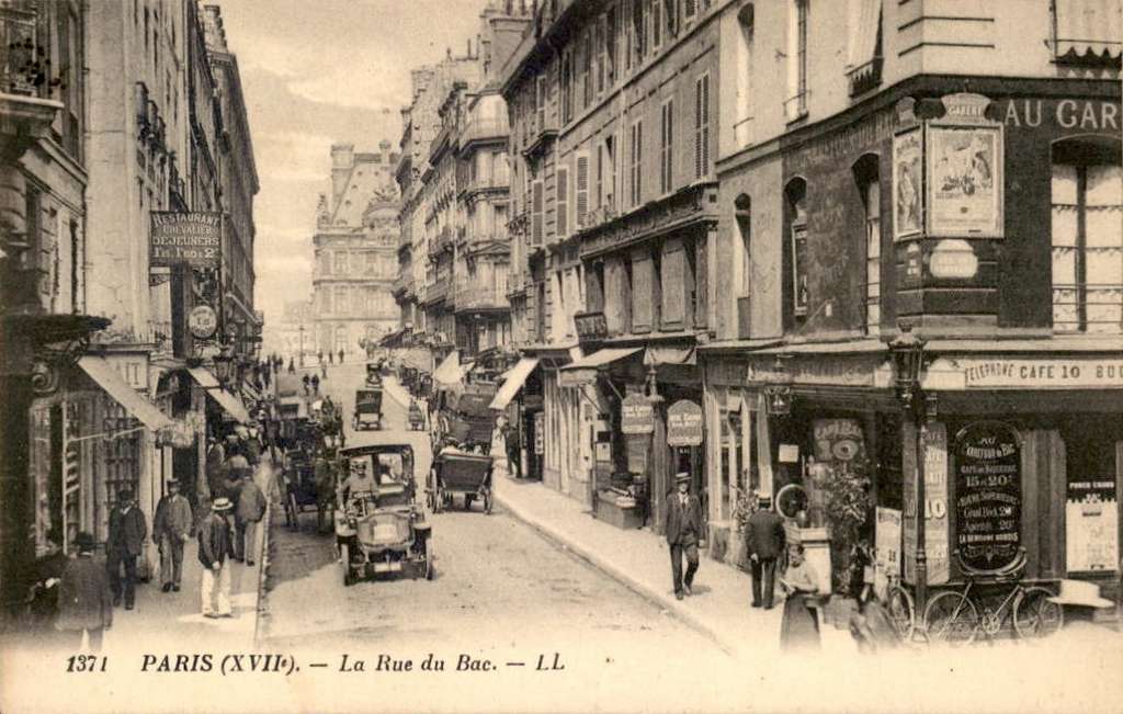 1371 - PARIS - La Rue du Bac