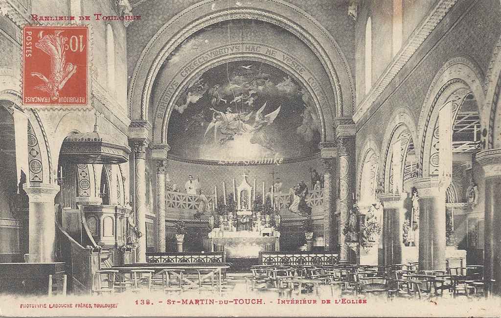 138 - Saint-Martin-du-Touch - Intérieur de l'Eglise