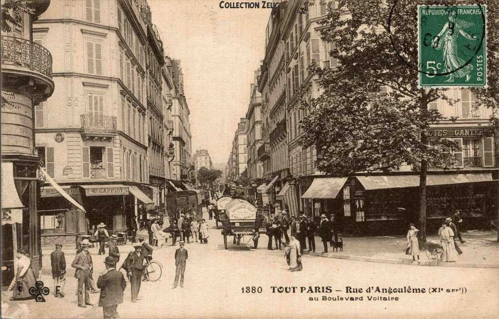 1380 - Rue d'Angoulême au Boulevard Voltaire