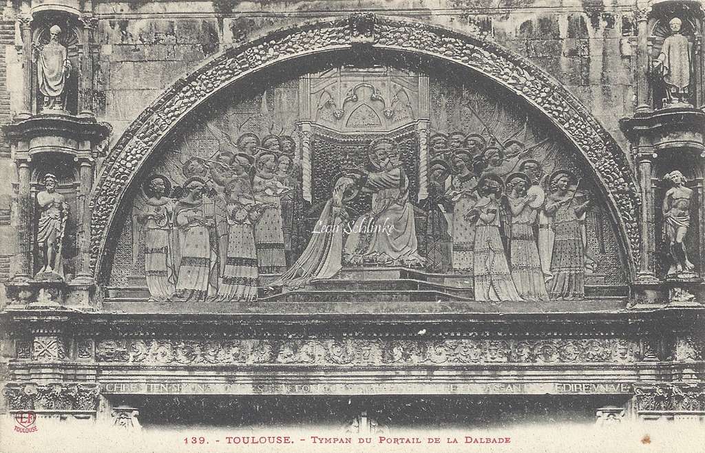 139 - Tympan du Portail de la Dambade