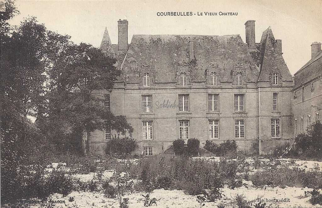 14-Courseulles - Le Vieux Château (Belhonte edit.)