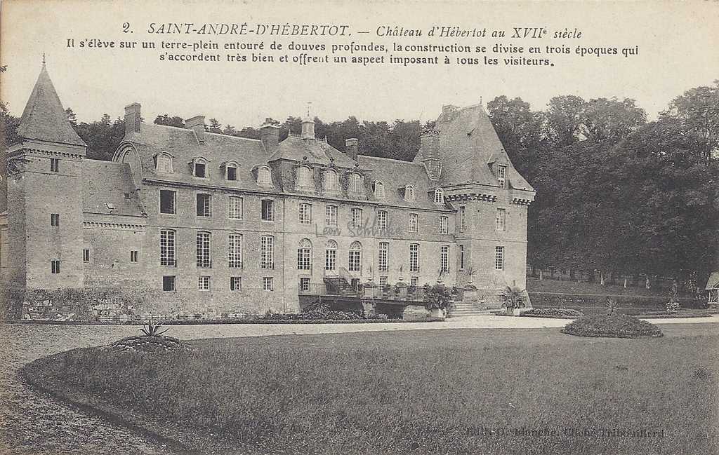 14-Saint-André d'Hébertot - 2 - Le Château (O.Blanche)