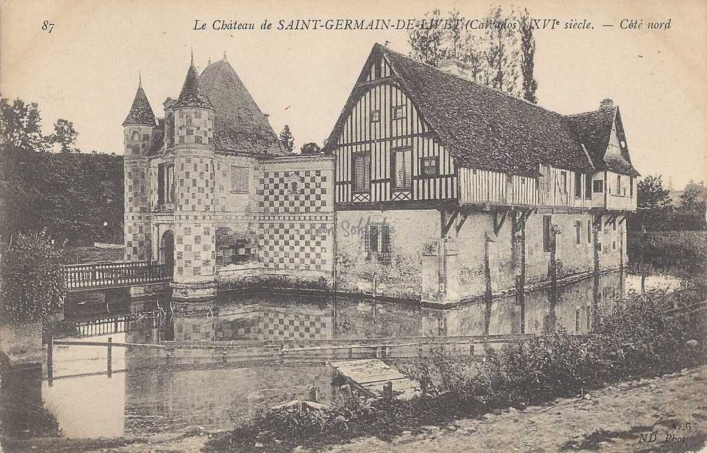 14-Saint-Germain-de-Livet - 87 - Le Château (ND Phot)