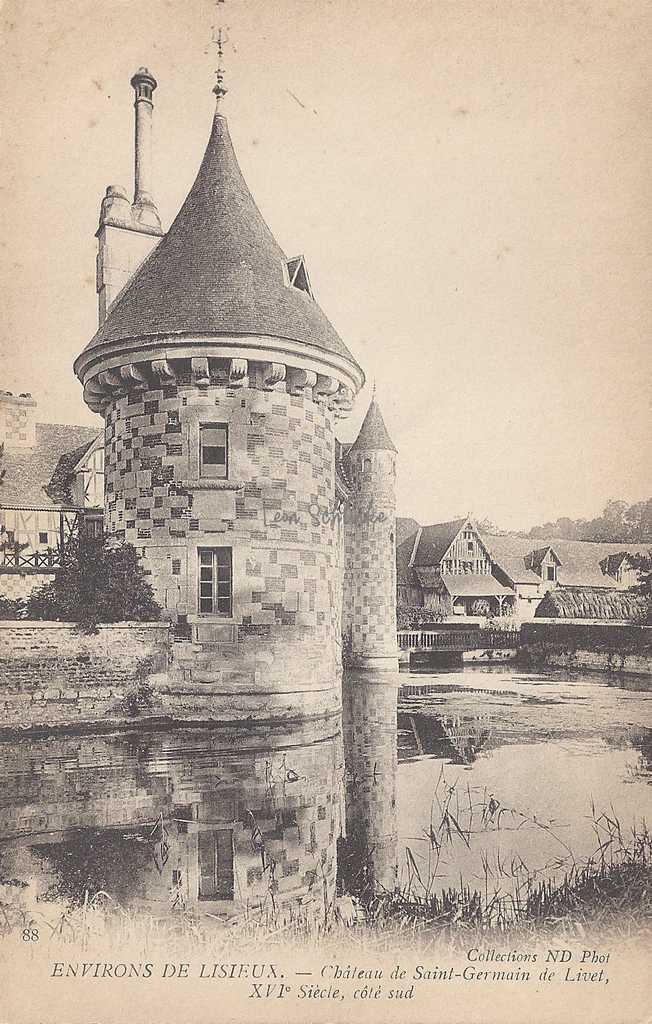 14-Saint-Germain-de-Livet - 88 - Le Château (ND Phot)