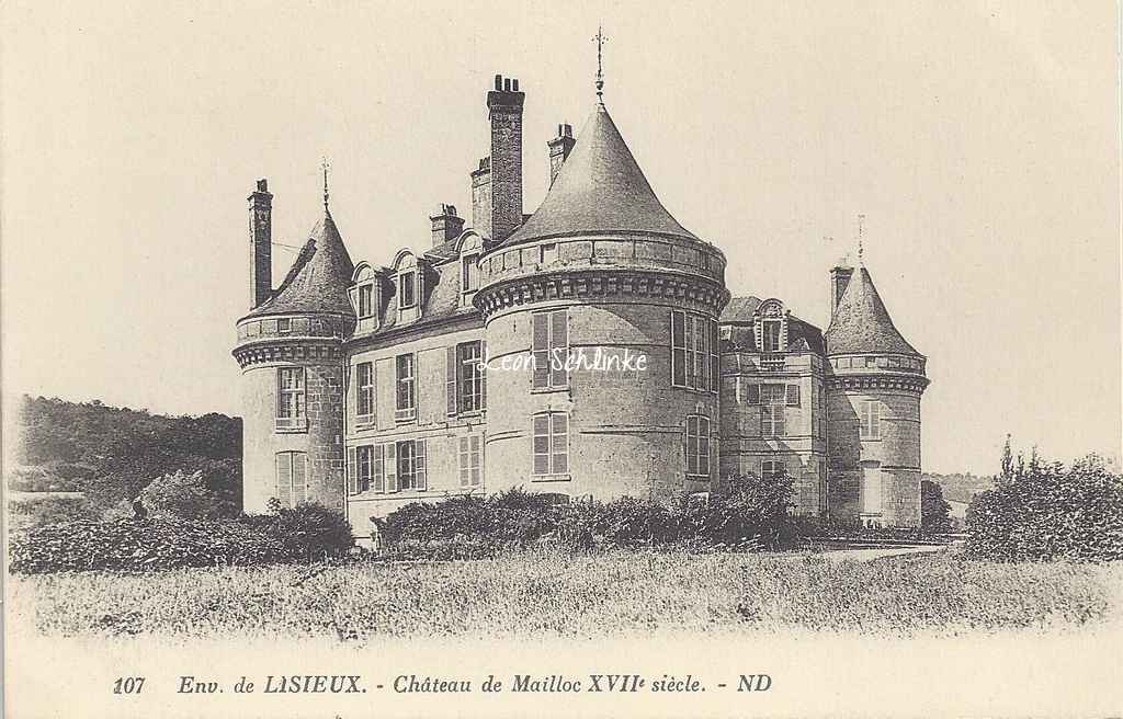 14-Saint-Julien-de-Mailloc - Le Château (ND 107)