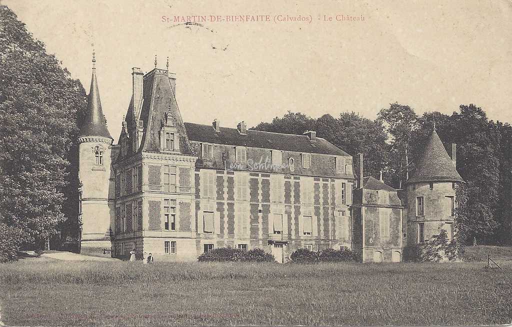 14-Saint-Martin-de-Bienfaite - Le Château (Illisible)