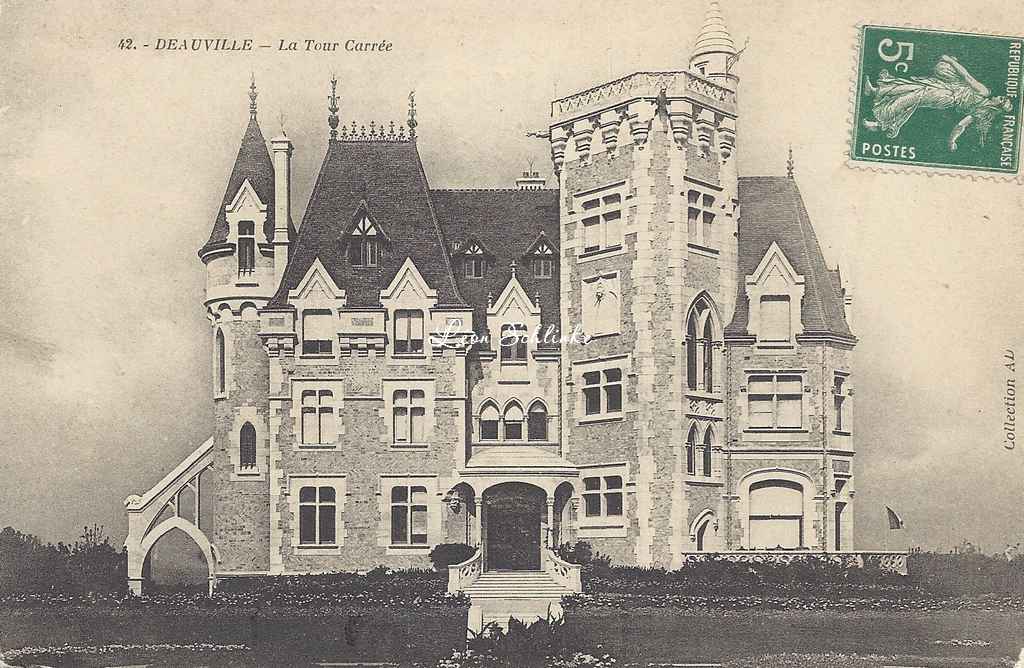 14-Tourgéville - La Tour Carrée (Coll. AD 42)