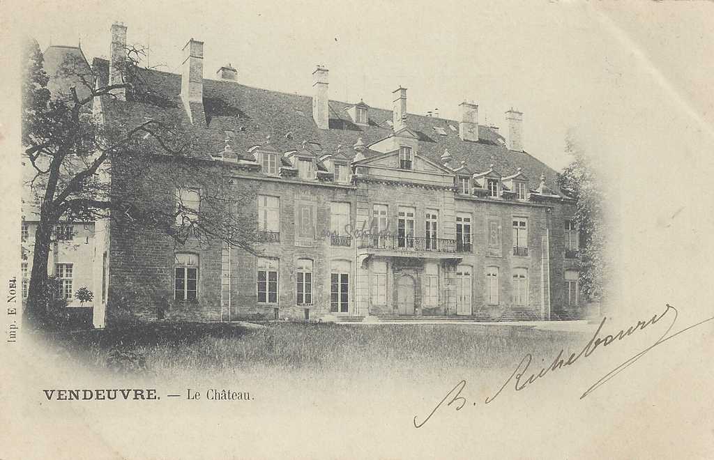 14-Vendeuvre - Le Château (E.Noël)