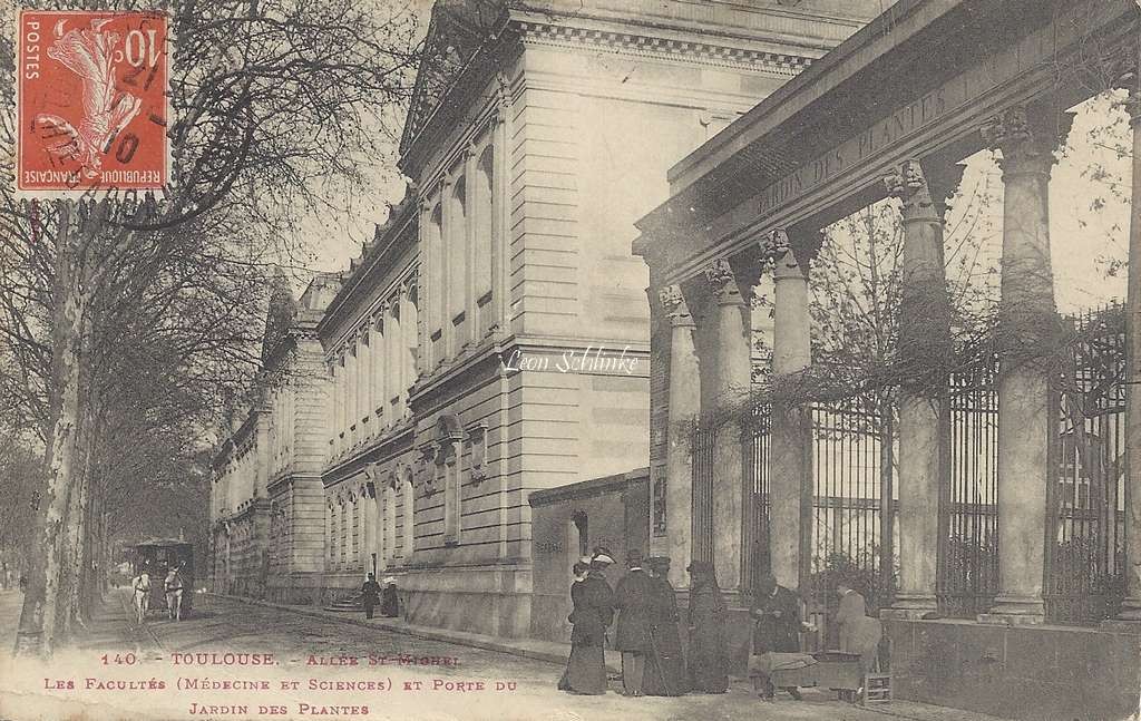 140 - Allée St-Michel - Les Facultés de Médecine et des Sciences