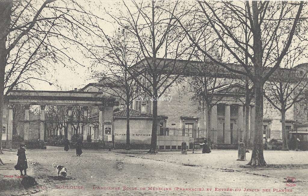 140 - L'Ancienne Ecole de Médecine, entrée du Jardin des Plantes