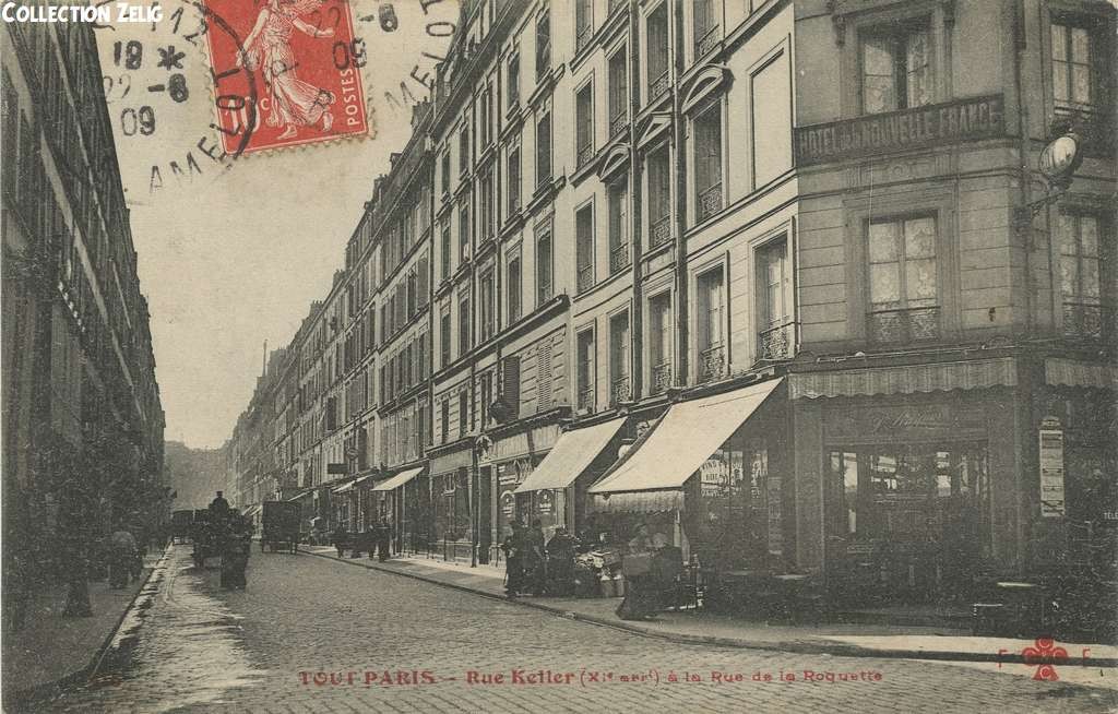 1415 - Rue Keller à la Rue de la Roquette