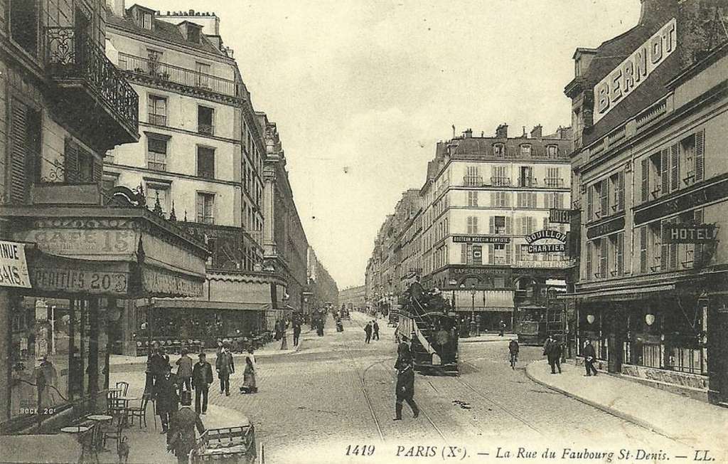 1419 - PARIS - La Rue du Faubourg St-Denis