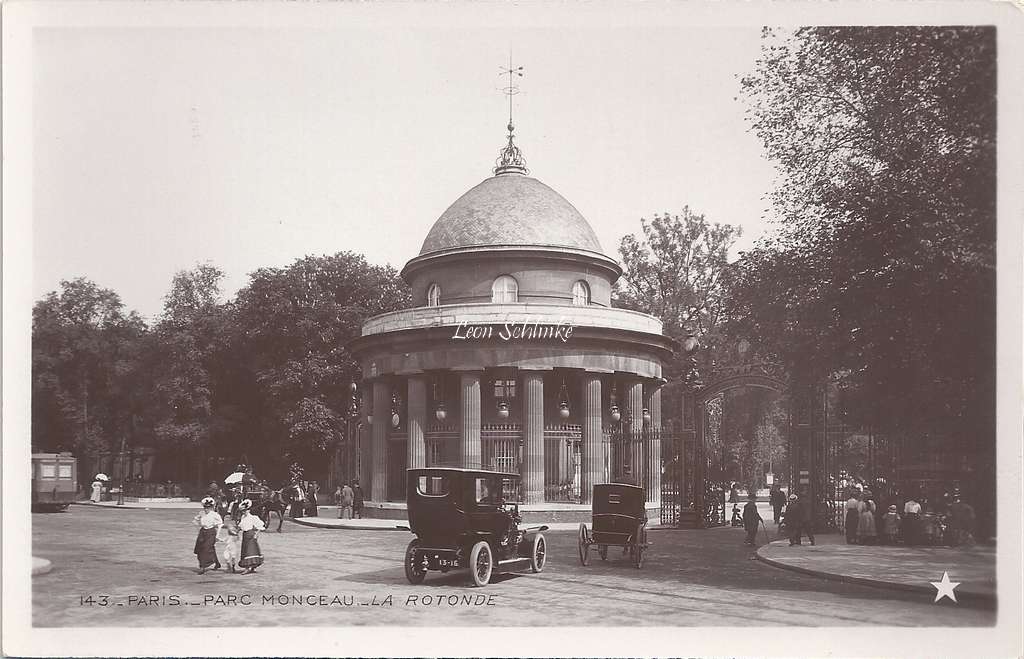 Etoile 143 - Parc Monceau - La Rotonde