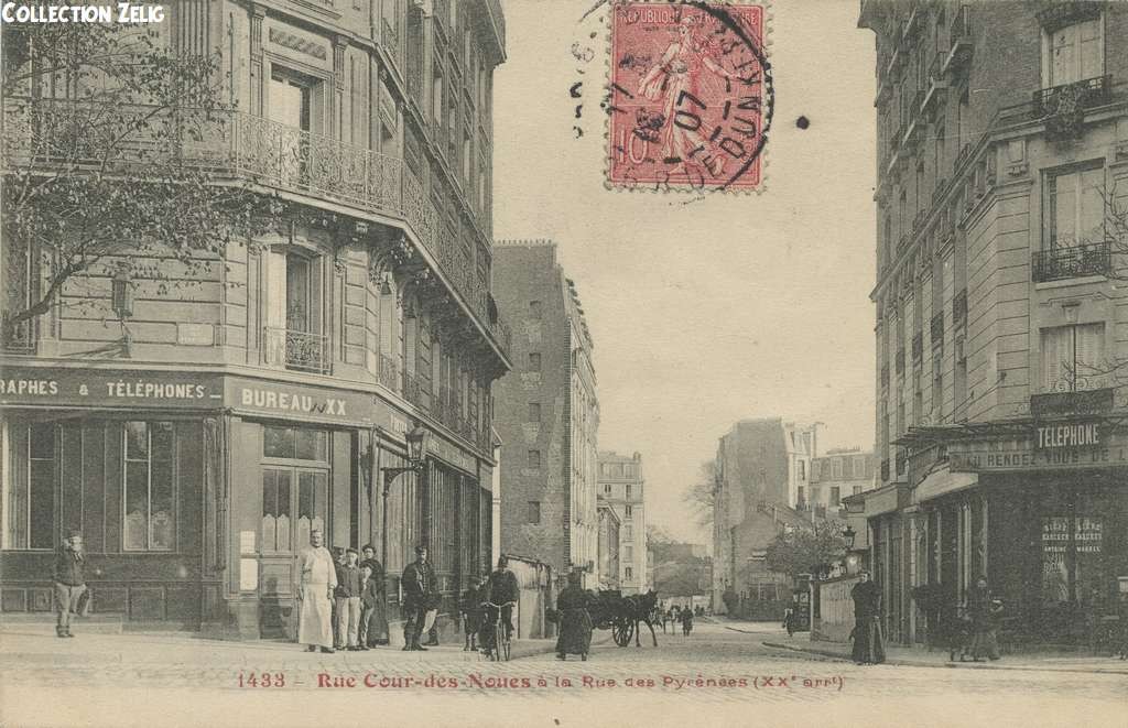 1433 - Rue Cour-des-Noues à la Rue des Pyrénées