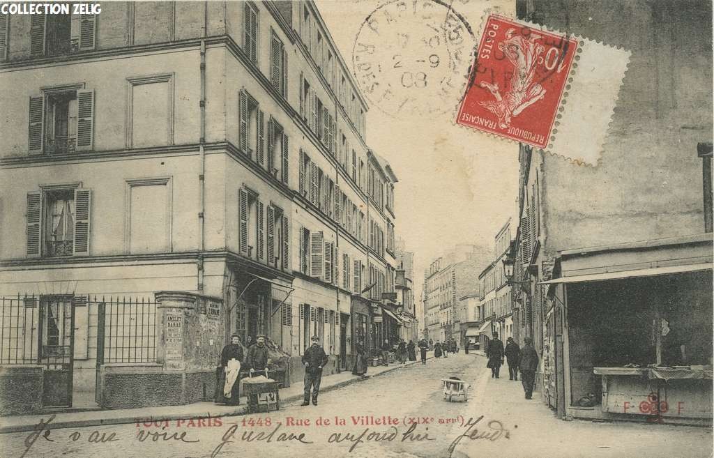 1448 - Rue de la Villette