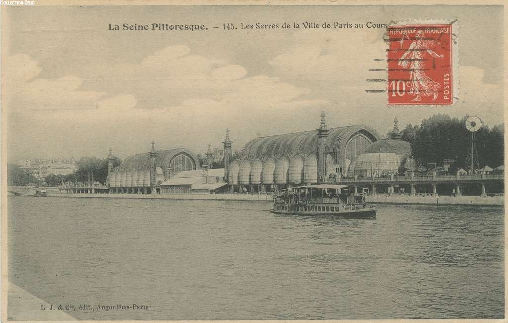 145 - Les Serres de la Ville de Paris au Cours la Reine