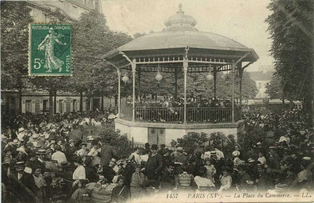 1457 - PARIS - La Place du Commerce