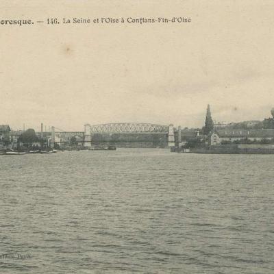 146 - La Seine et l'Oise à Conflans-fin-d'Oise
