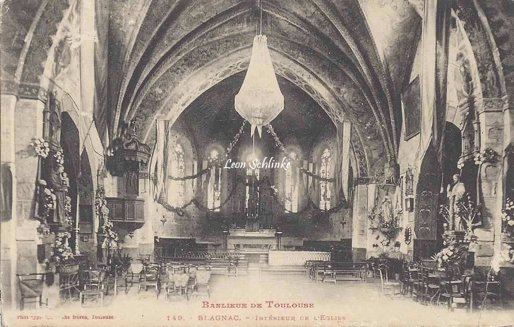 149 - Blagnac - Intérieur de l'Eglise