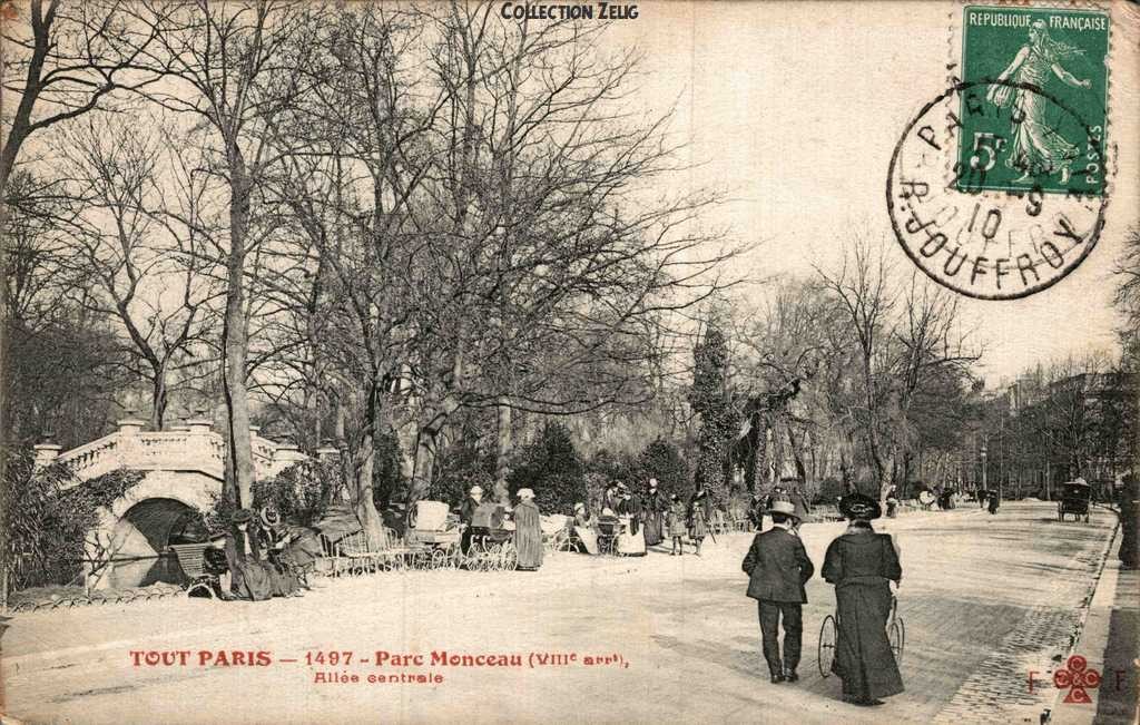 1497 - Parc Monceau, Allée Centrale
