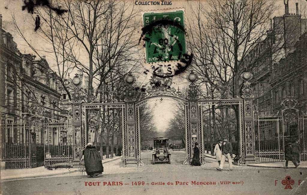 1499 - Grille du Parc Monceau