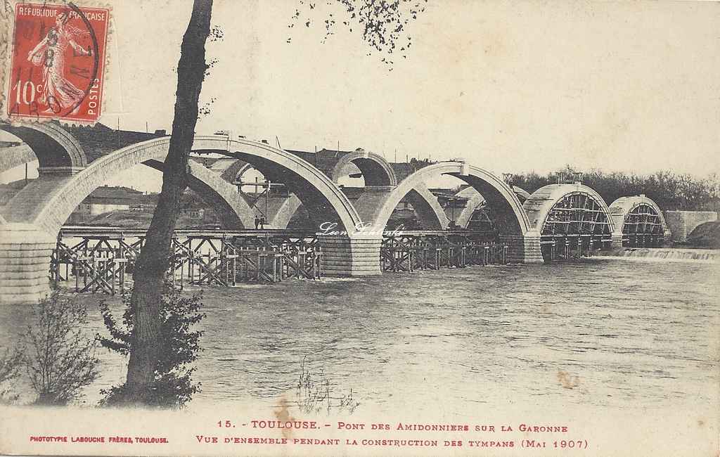 15 - Construction des Tympans (Mai 1907)