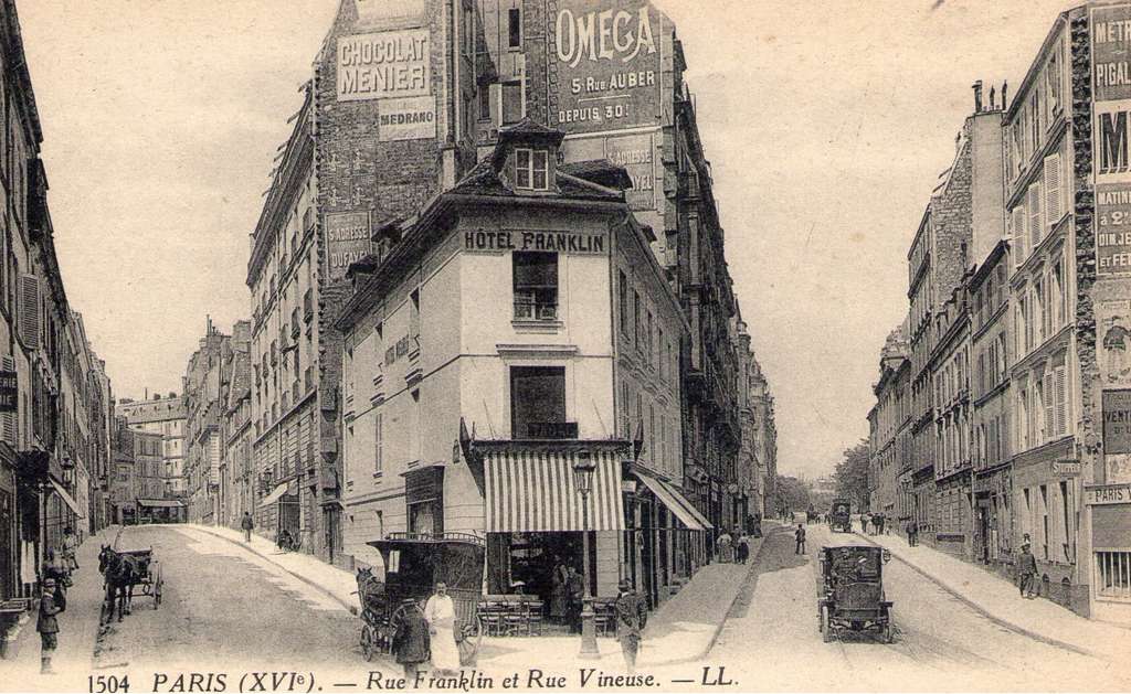 1504 - PARIS - Rue Franklin et Rue Vineuse