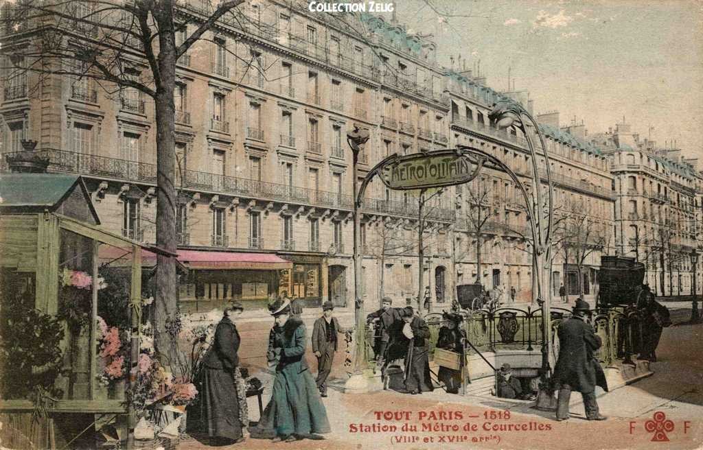 1518 - Station du Métro de Courcelles
