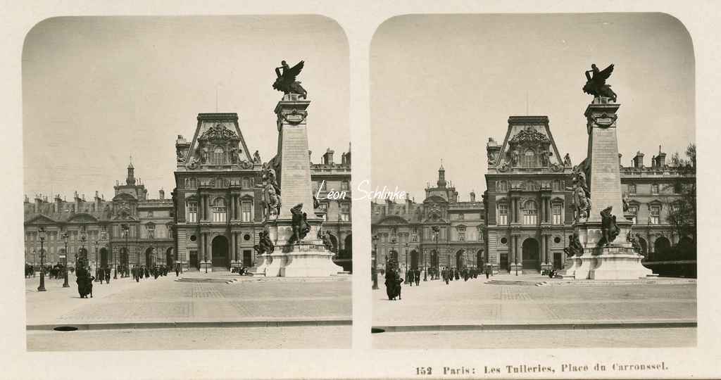 152 - Paris - Les Tuileries, Place du Carrousel