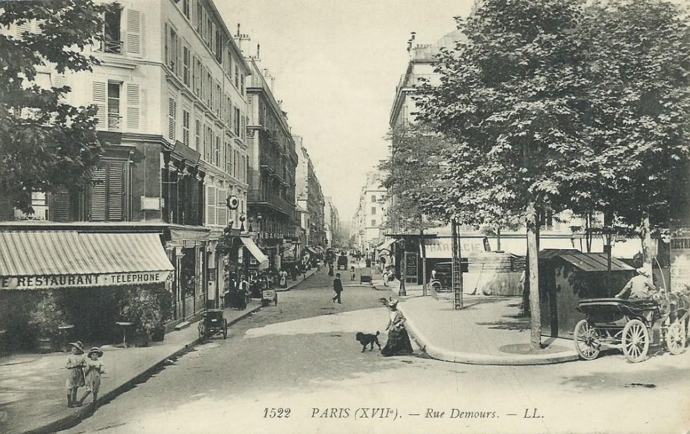 1522 - PARIS (XVII°) - Rue Demours