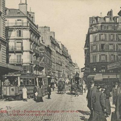 1549 - Faubourg du Temple à la Place de la République