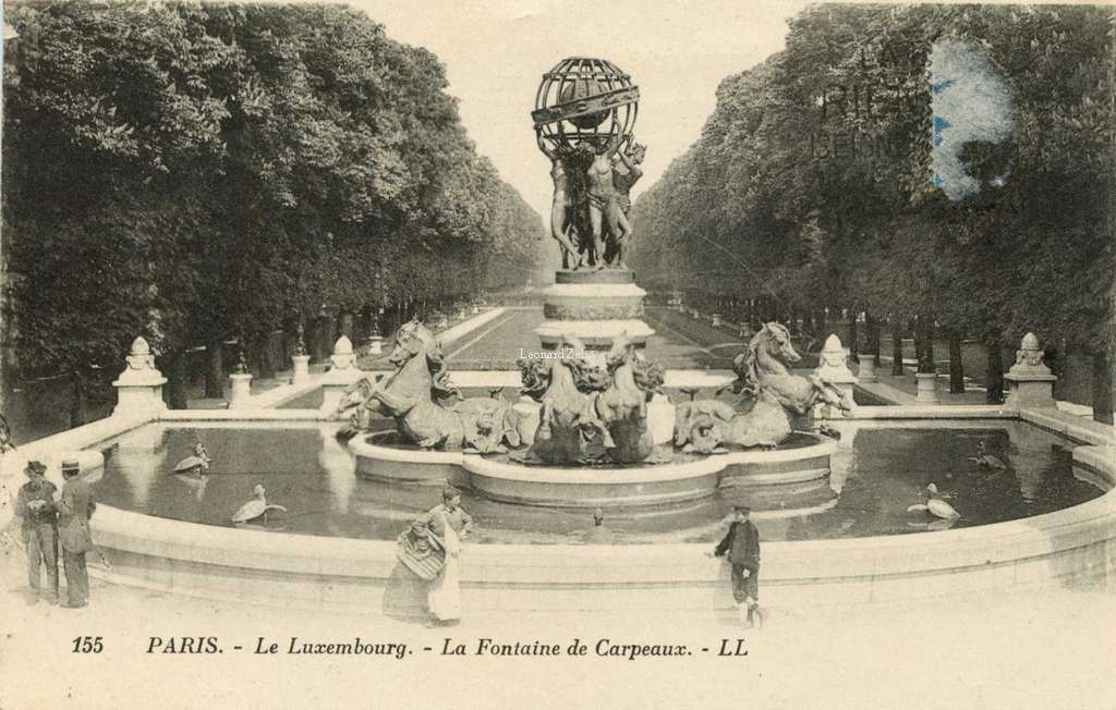 155 - PARIS - Le Luxembourg - La Fontaine de Carpeaux