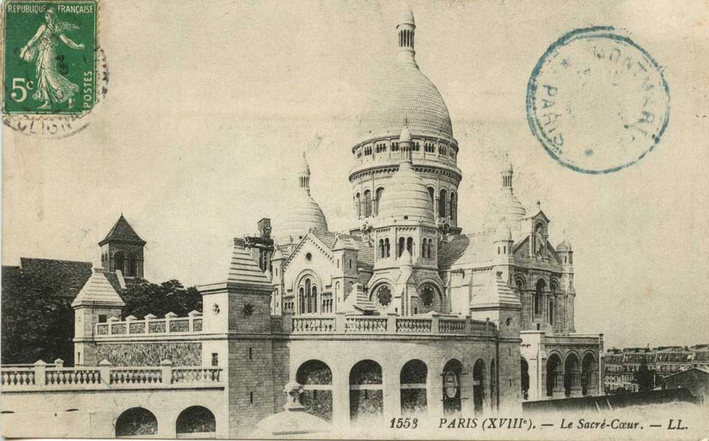 1553 - PARIS - Le Sacré-Coeur