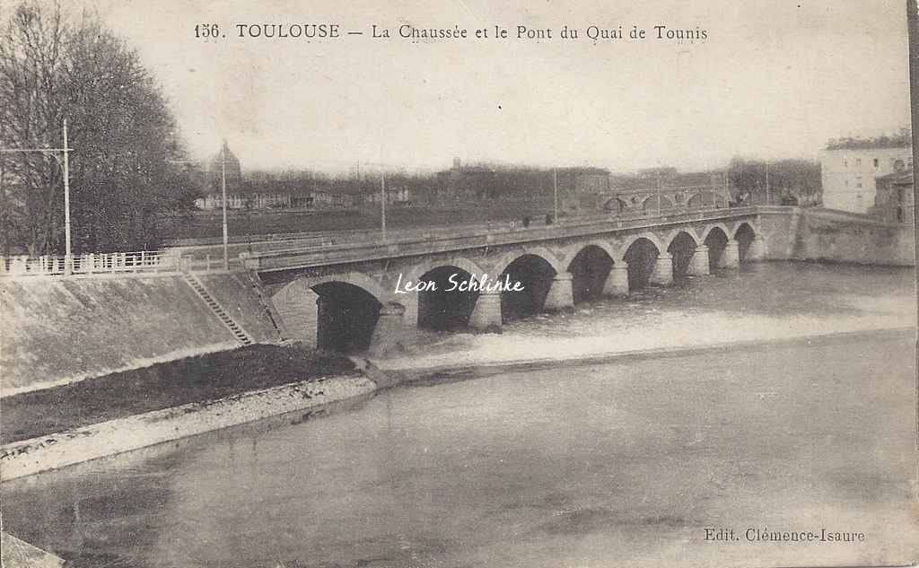 156 - La Chaussée et le Pont du Quai de Tounis