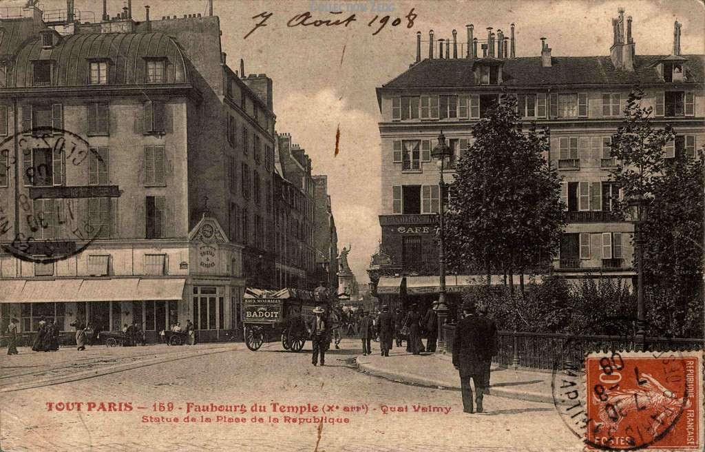 159 - Faubourg du Temple - Quai Valmy