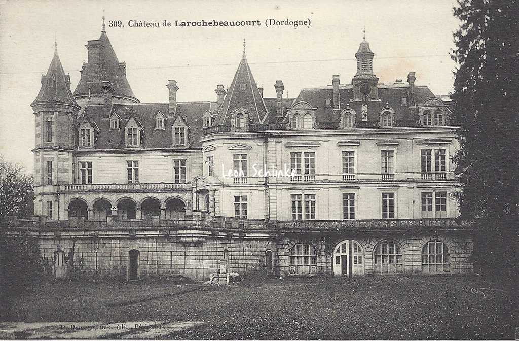 16-Edon et Combiers - 309 - Château de Larochebeaucourt (O.Domège)