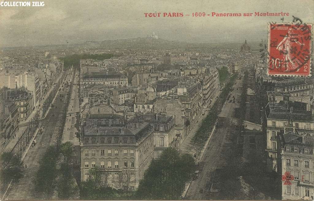 1609 - Panorama sur Montmartre