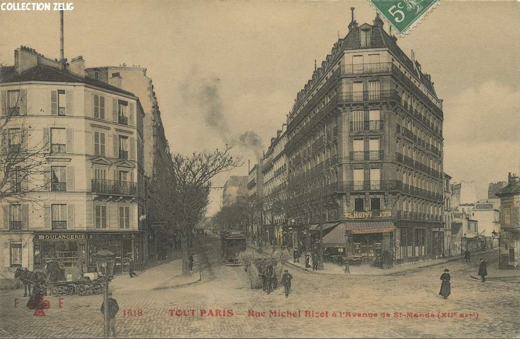 1618 - Rue Michel Bizot à l'Avenue de St-Mandé