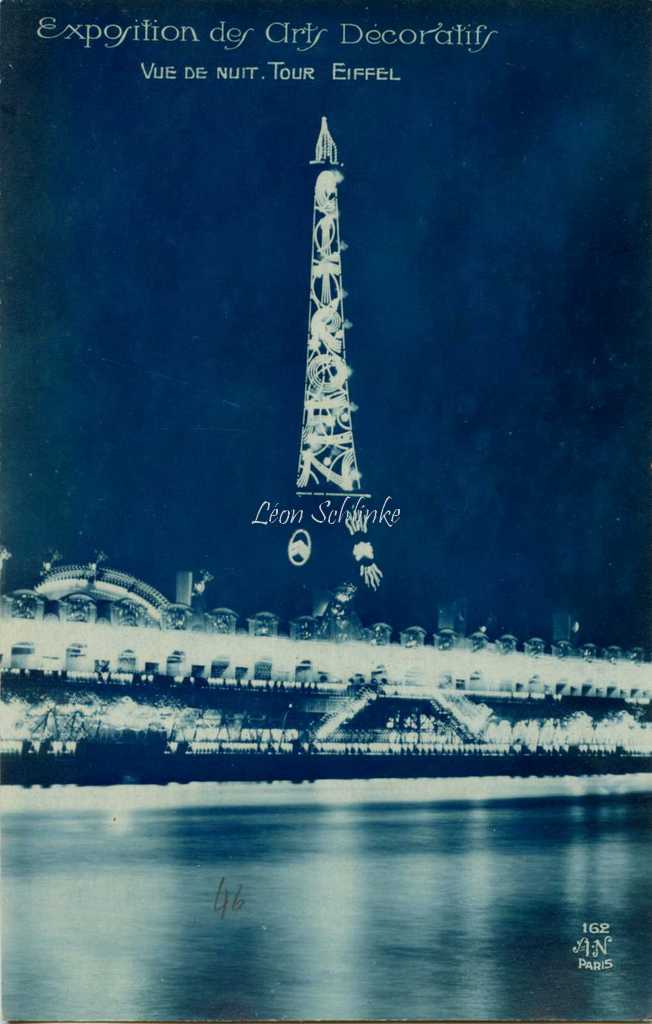 162 - Vue de nuit - Tour Eiffel