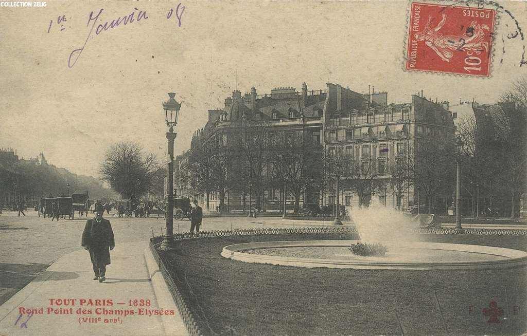 1638 - Rond-Point des Champs-Elysées