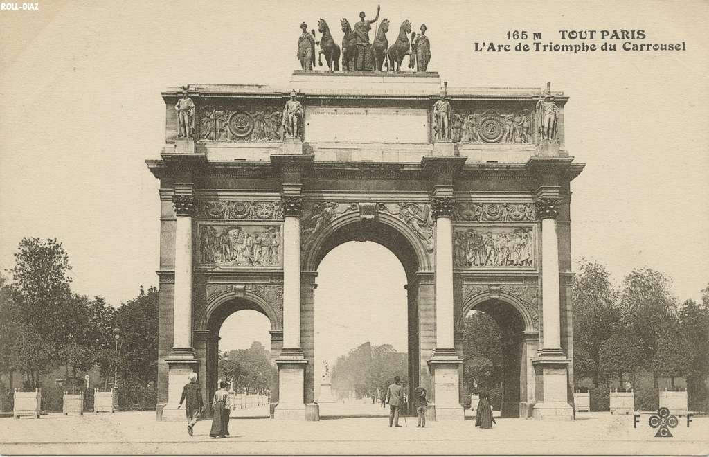 165 M - L'Arc de Triomphe du Carrousel