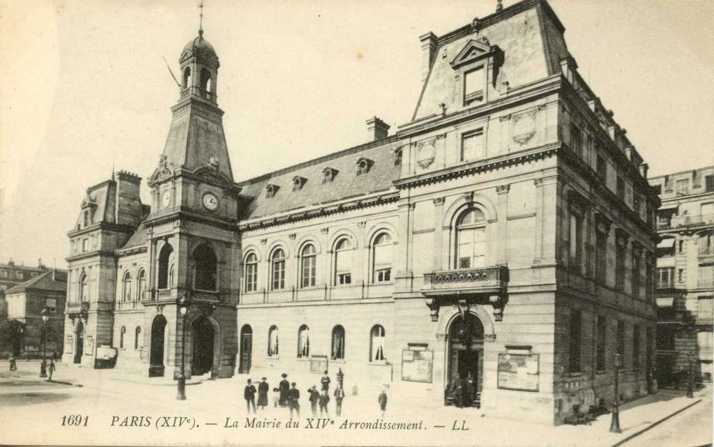 1691 - PARIS - La Mairie du XIV° arrondissement