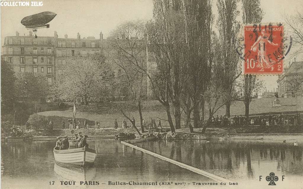 17 - Buttes-Chaumont - Traversée du Lac