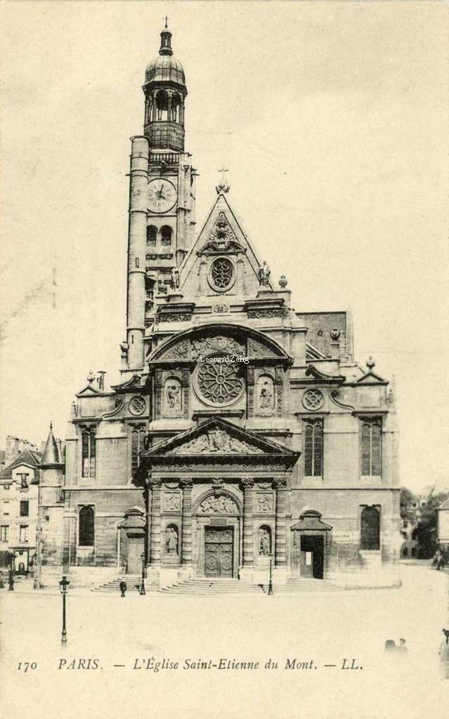 170 - PARIS - L'Eglise Saint-Etienne du Mont