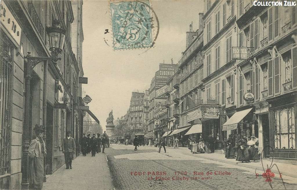 1706 - Rue de Clichy à la Place Clichy