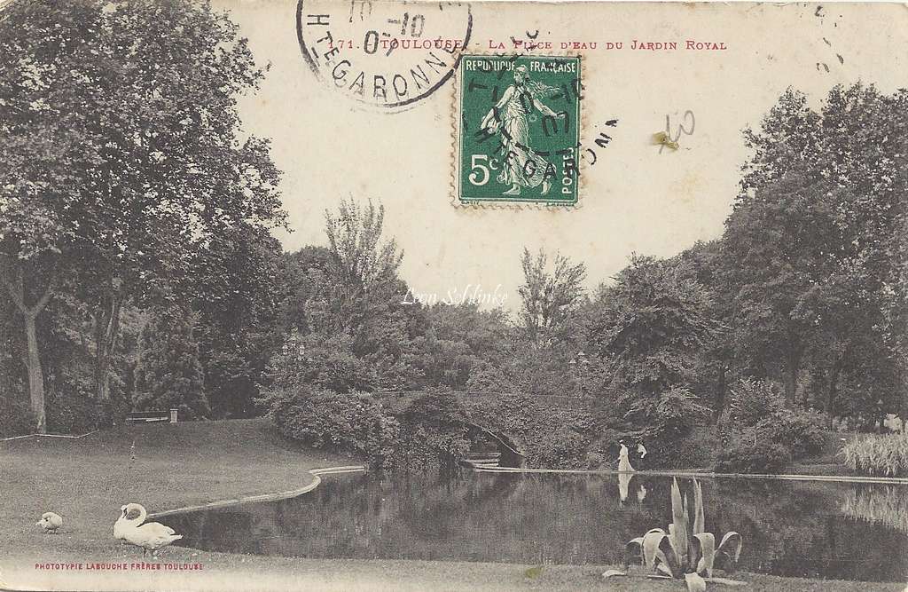 171 - La Pièce d'eau du Jardin Royal