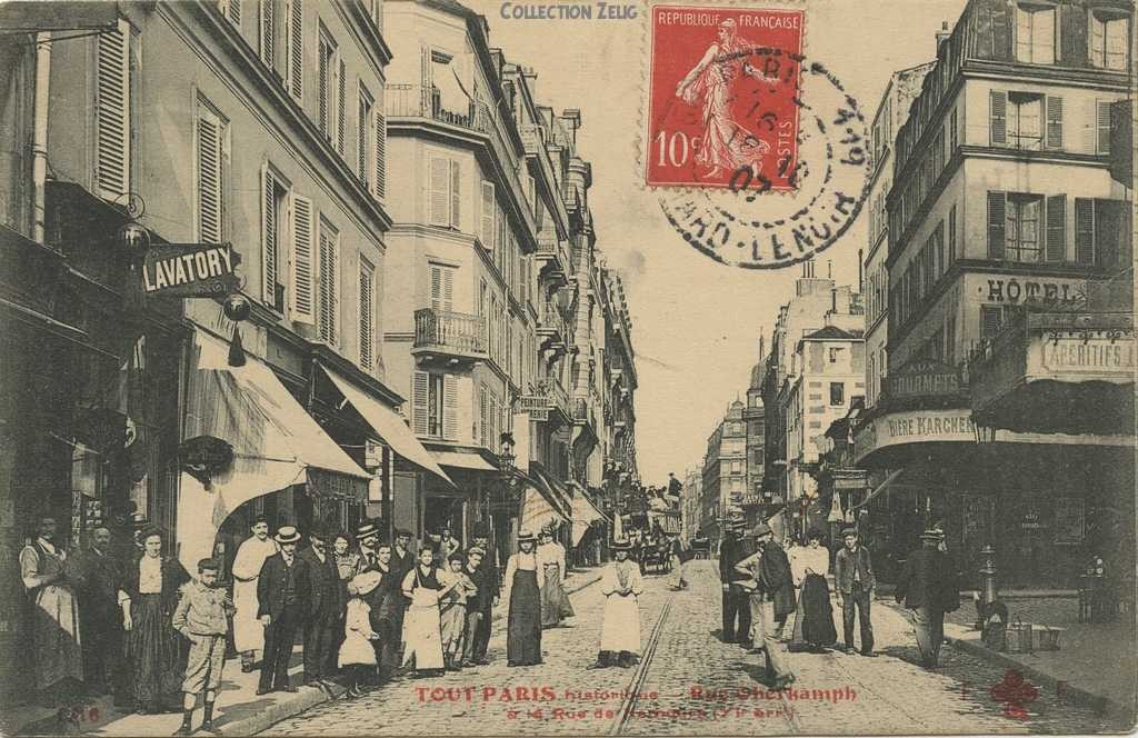 1716 - Rue Oberkamph à la Rue de Nemours