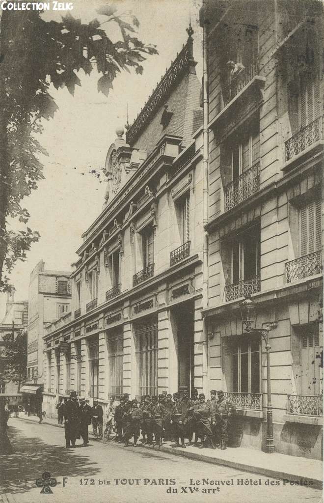 172 bis - Le Nouvel Hôtel des Postes du XV° arrt