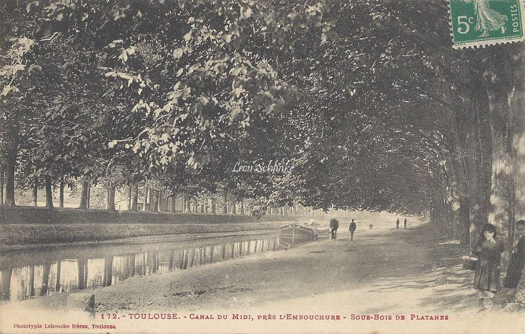 172 - Canal du Midi près l'Embouchure