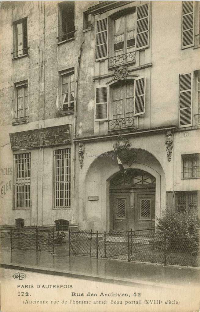 172 - Rue des Archives, 42